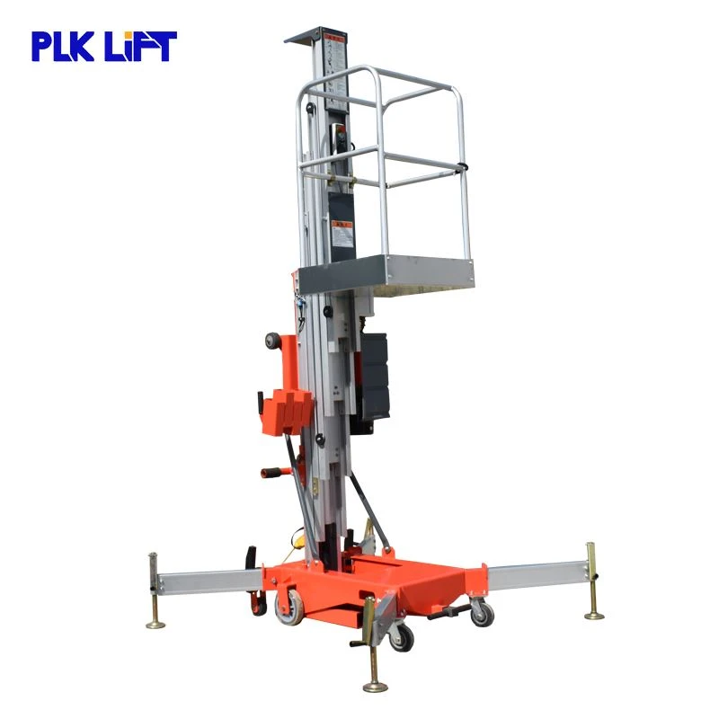 Aerial Wok Single Mast Man lyfta úr áli